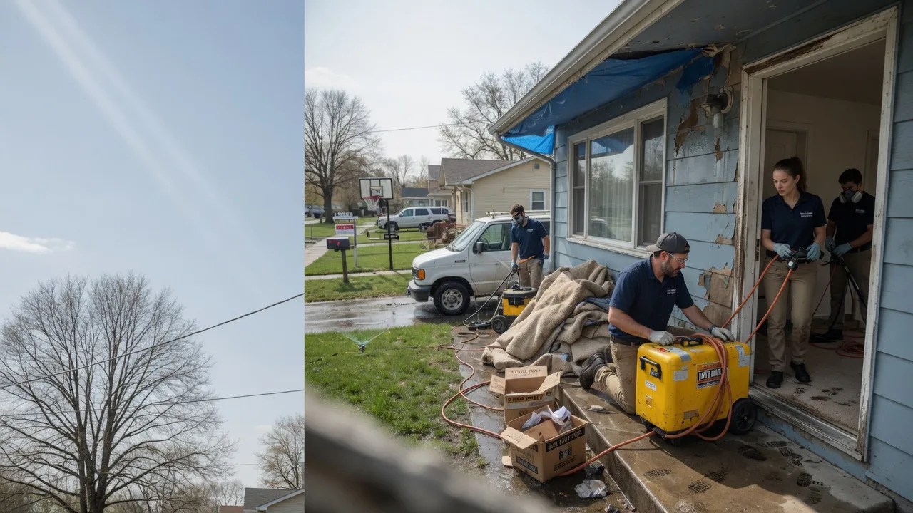 Basement Flood Cleanup in Caledonia, NY near me